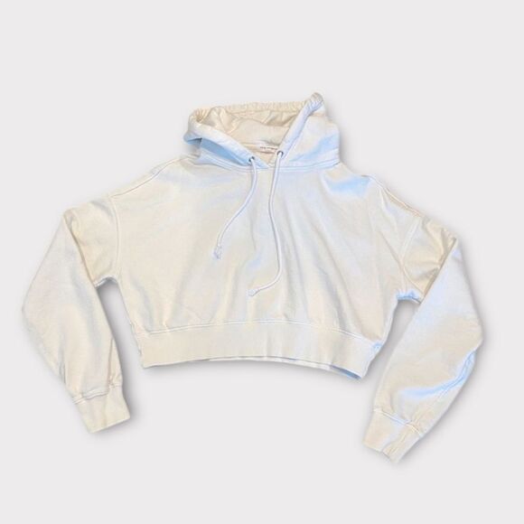 Good American White Cropped Hoody - Picture 4 of 10
